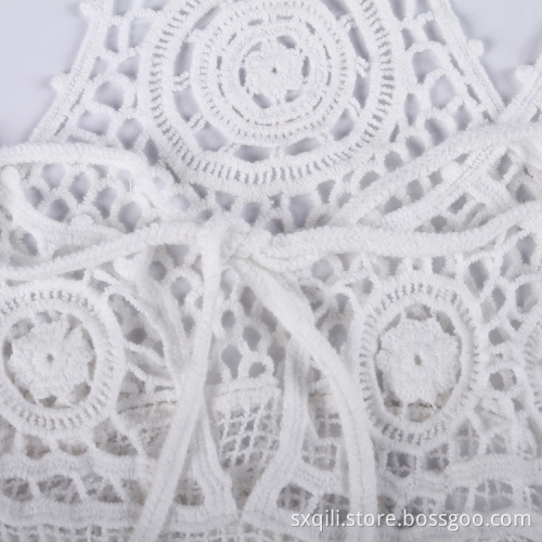 Sexy White Lace Beach Dress Summer Cover Up